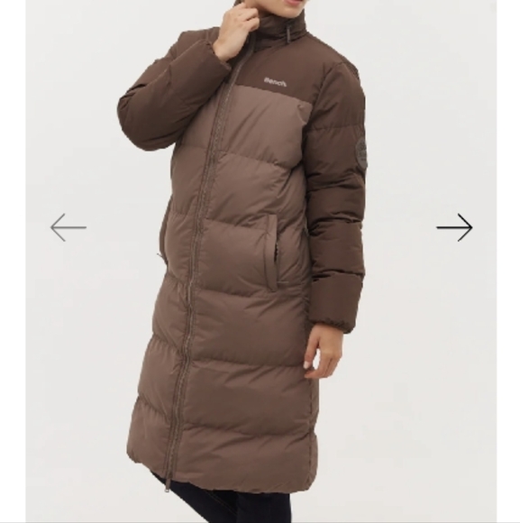 Bench Brown Women's Puffer Coat - Picture 2 of 3